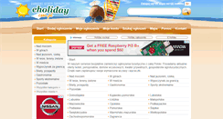 Desktop Screenshot of eholiday.com.pl