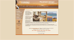 Desktop Screenshot of eholiday.co.za