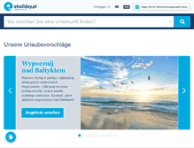 Tablet Screenshot of de.eholiday.pl