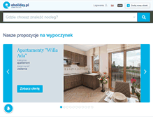 Tablet Screenshot of eholiday.pl